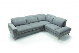 Stūra dīvāns MIA 3F-TE-1,5HT/BK